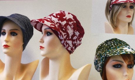 collection printemps, été de bonnets, turbans, franges tempo'hair